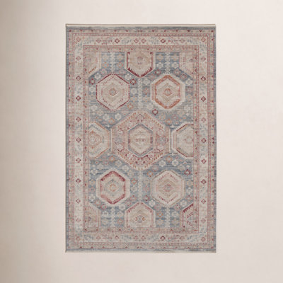 Whitney Blue Cream Oriental Rug