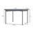 Outsunny Retractable Pergola Canopy