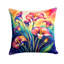 Colourful Calla Lilies Fabric Decorative Pillow-36177560