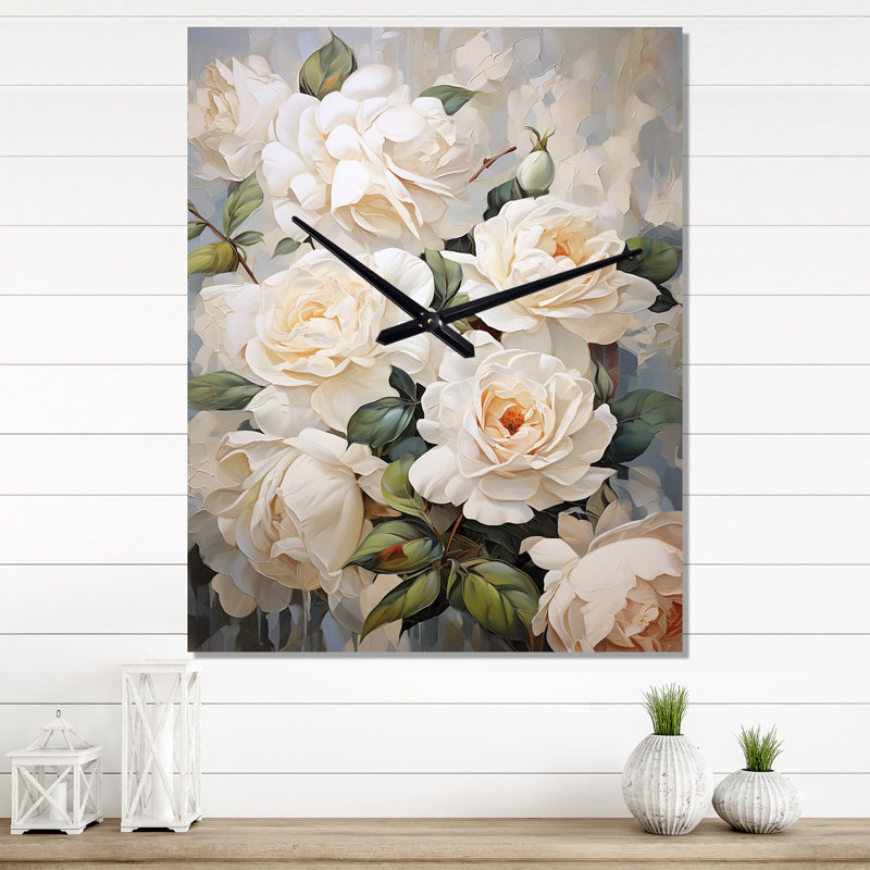 Horloge murale Danaja - Roses, Petit