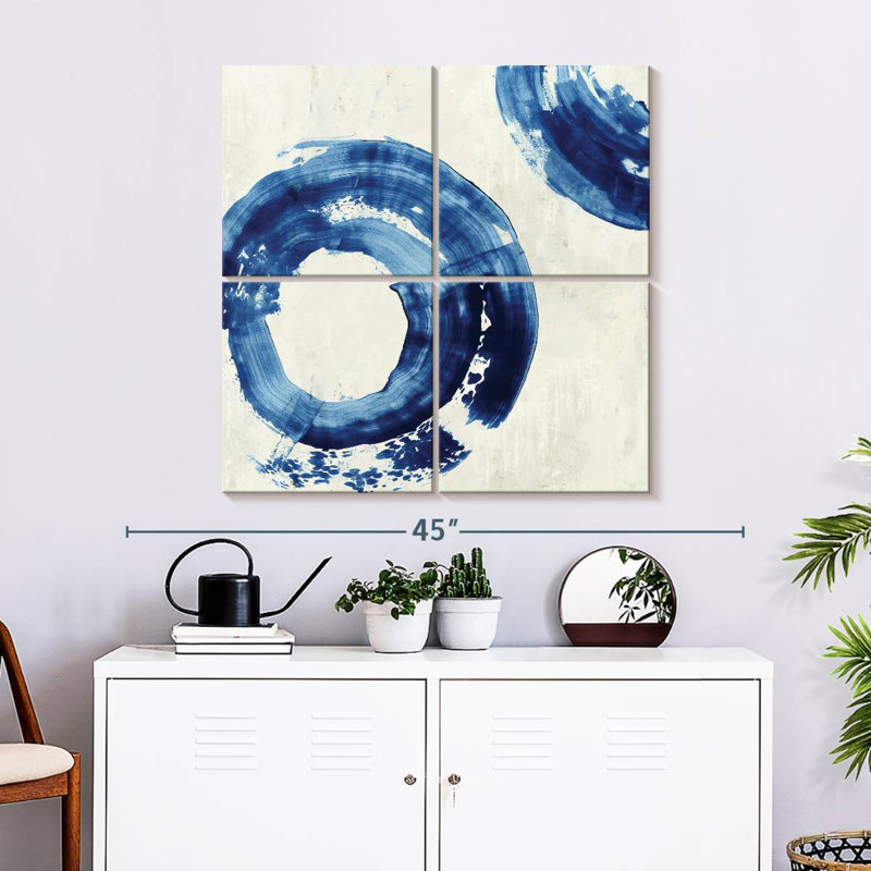 Avery Ring Stroke I, 18" H x 18" W