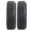 Lot de 2 pneus de remorque ST205/75D15. Structure diagonale profonde. Indice de charge C.