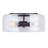 Atlanta Glass Semi Flush Mount