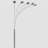 Vacie 84'' Arched Floor Lamp-1190065726