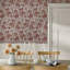 Martha Stewart Jacobean Russet Wallpaper-1895945749