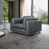 Gray Genuine Leather selected