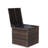 Wicker Patio Furniture Storage Box (Brown )