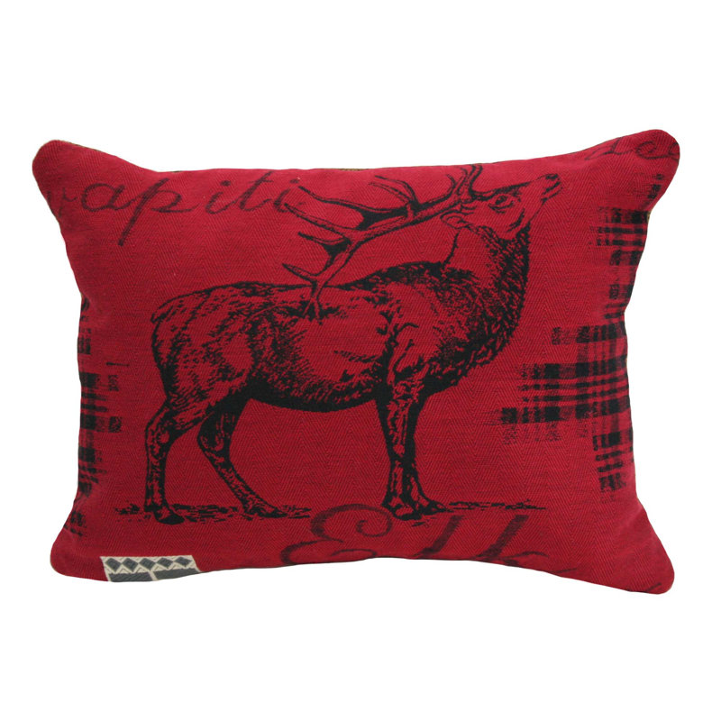 Throw Pillow, Red