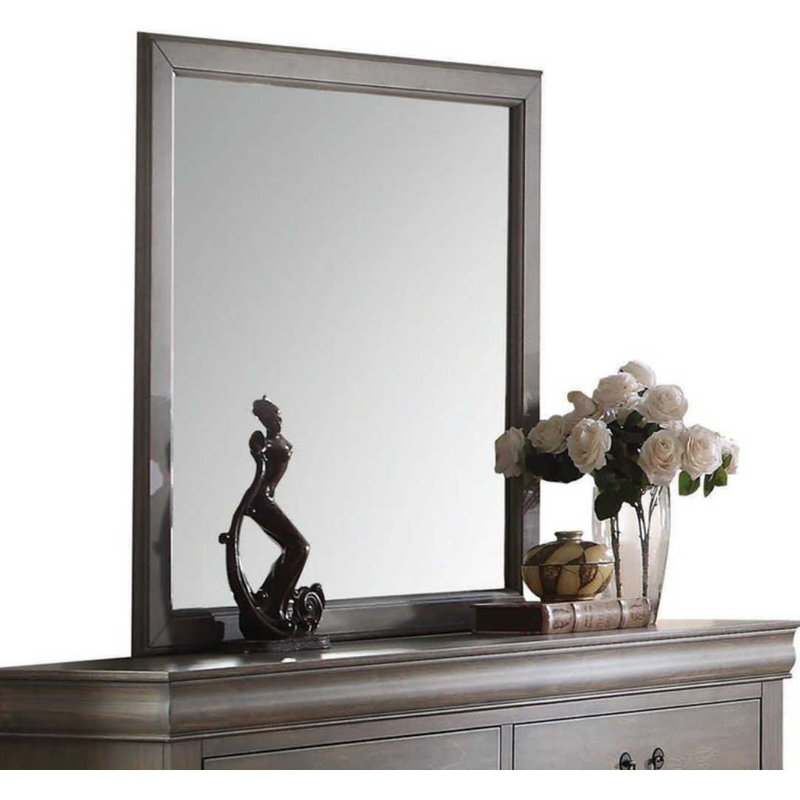 Engstrom Mirror, Antique Gray
