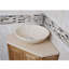 Decamp 550 mm Freestanding Single Vanity with Vessel Stone Basin