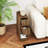 Narrow End Table With Arched Drawer, Small Side End Table For Small Spaces