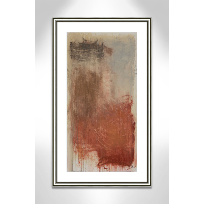 «Autumn Over The Rivera» par Casa Fine Arts, H 30,25 po x l 18,25 po x P 0,875 po, Reproduction encadrée avec passe-partout