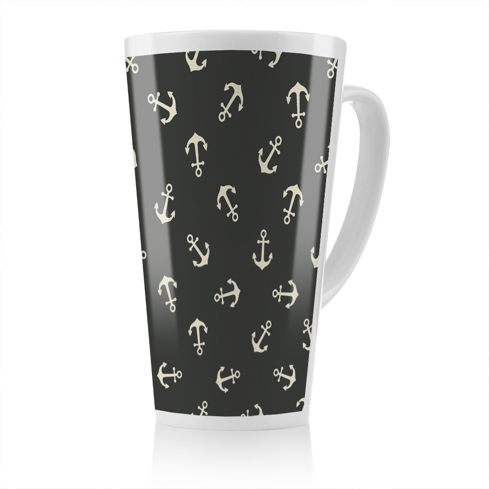 Anchors On Latte Mug