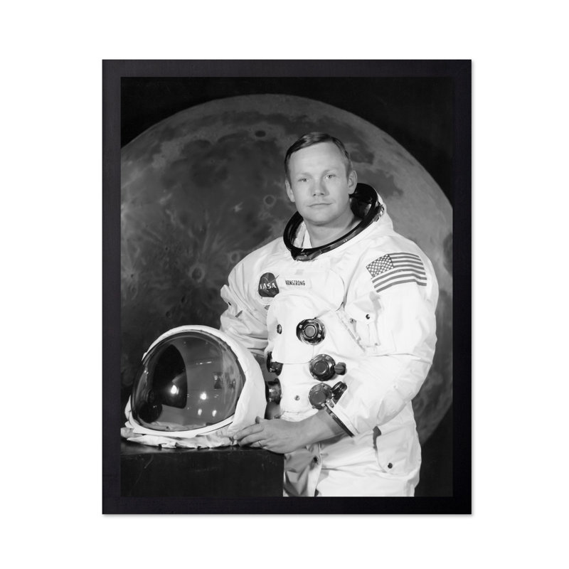 Neil Armstrong, Unframed, Poster, 16"H x 20"W