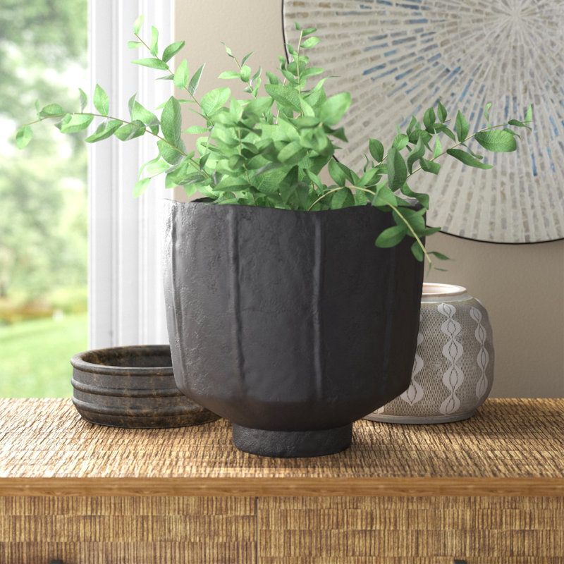 Alvis 12'' Handmade Earthenware Table Vase