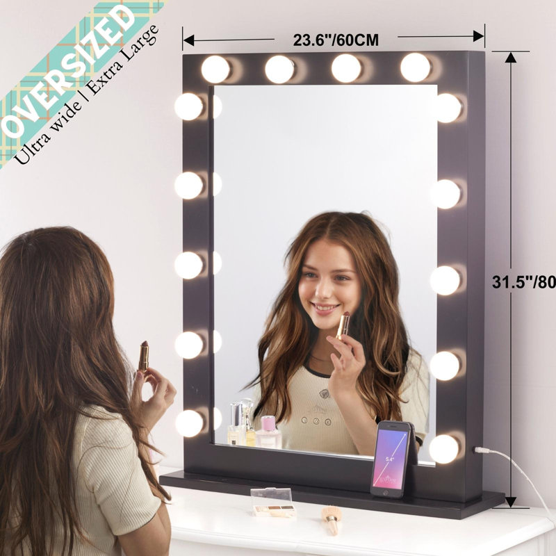 Calum-Fraser Mirror, Black