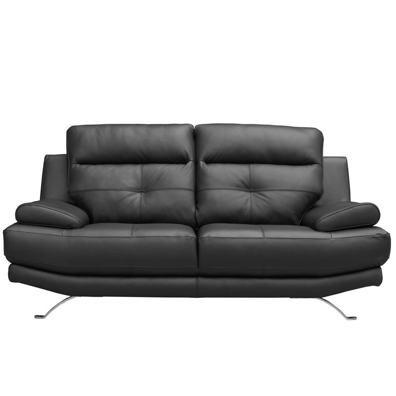 London 2-Seat Sofa, Black