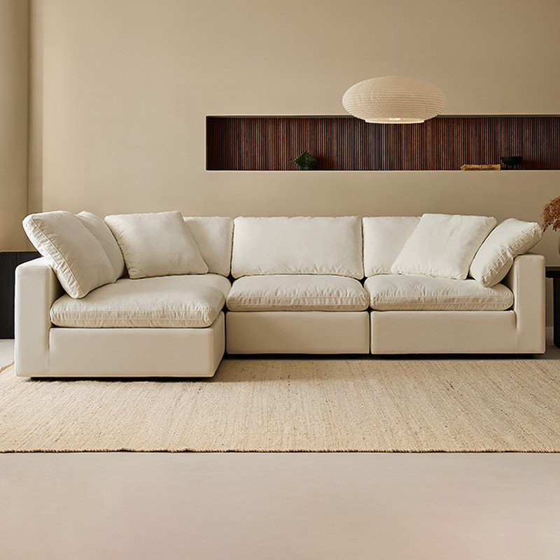 Canapés modulaires 4 pièces 4 pièces, Beige