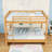 Queen Wood Bunk Bed-922338814