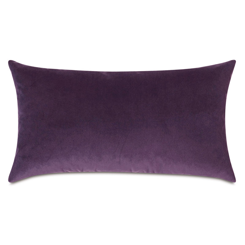 Uma Velvet Decorative Pillow Cover & Insert, Purple