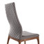 Chaise d'appoint rembourrée Malott
