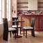 Chaise rembourrée en bois massif Kieran-610533848