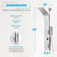 Aura 39.37'' Shower Panel with Fixed Shower Head-60317423