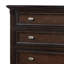 5-Drawer Chest Of Drawers Dark Oak