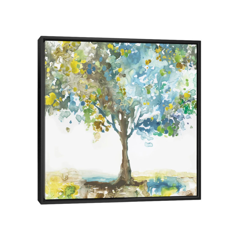 « majestic », reproduction sur toile, H 18 po x l 18 po x P 1,5 po, Toile avec cadre noir, Pas de tapis
