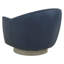 Fauteuil pivotant en cuir Hazel-1000338753-1000338757