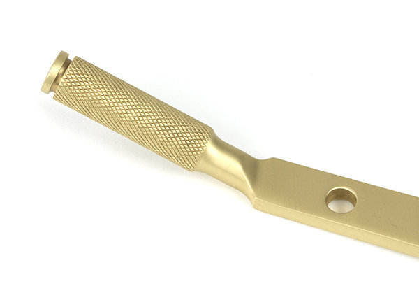 Brompton Satin Brass Stay, 24.8cm H x 1.6cm W x 0.6cm D
