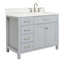 8_ARIEL Bristol 42 Single Sink Bathroom Vanity with Carrara White Quartz-633252085-633252092-653486340