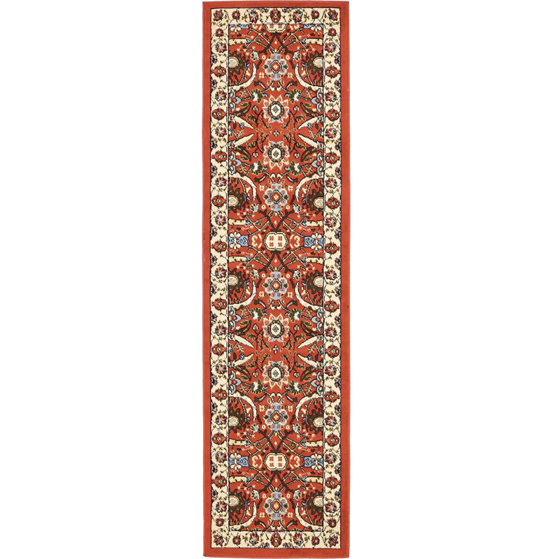 Britannia Floral Indoor Rug, Runner 2'2" x 8'2"