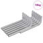  Hex Key Silver Steel Allen Wrench Metal Tool Hand Hardware Set DIY