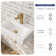 18'' x 12'' White Rectangular Ceramic Wall Mount Bathroom Sink with Faucet Hole