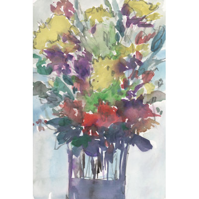 «Garden P pièces I» par Samuel Dixon - peinture sur toile tendue
