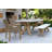 Fleur 6-Person Eucalyptus, HDPE and Wicker Patio Dining Set with Cushions