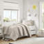 Ensembles de literie durables, polyester à rayures TG style maison moderne