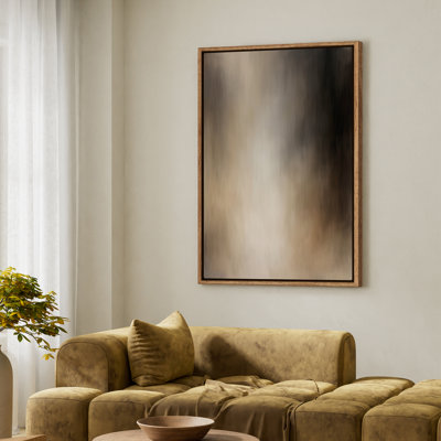 Framed Canvas Wall Art - Vintage Abstract Wall Prints for Bedroom - 24"x36"