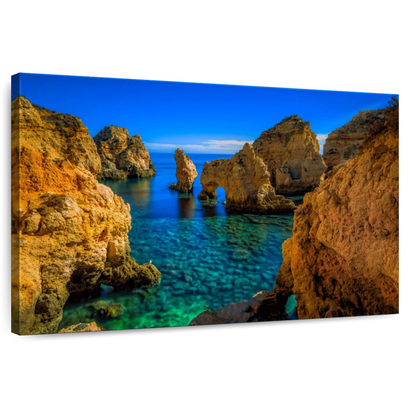 Gillard Cliffs At Ponta Da Piedade, 20" H x 30" W