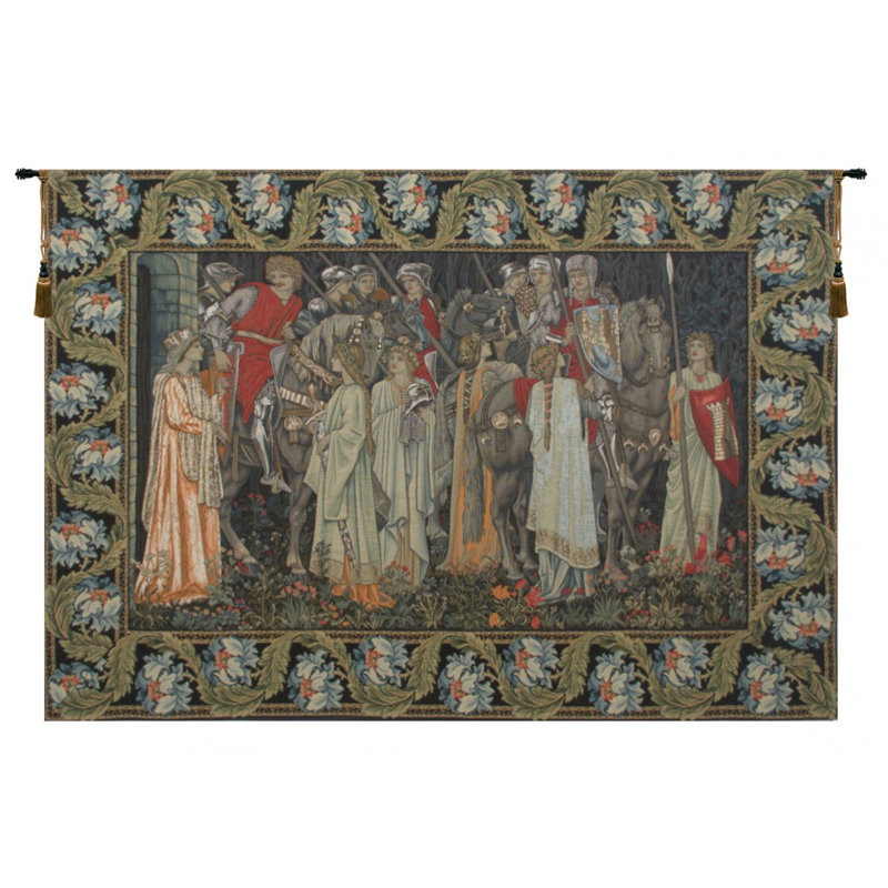 Loom Woven Cotton Blend Wall Hanging, 37" H x 52" W