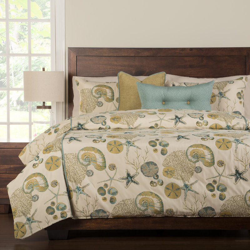Naples Duvet Cover & Insert, Full, Ocean