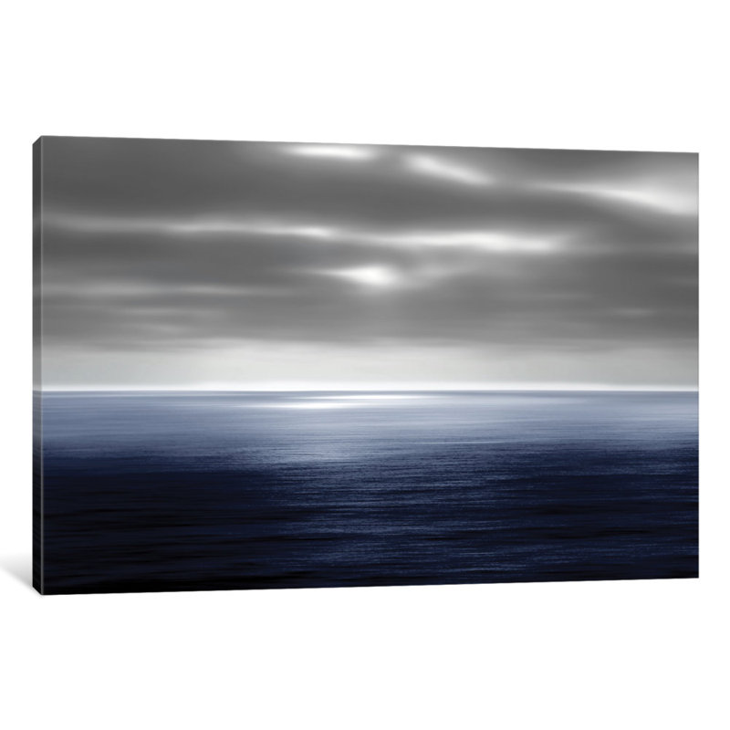 " On The Sea II " by Maggie Olsen, 26" H x 40" W x 1.5" D, No Mat, Wrapped Canvas