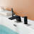 1 Handle Deck Waterfall Faucet with Diverter-110475804