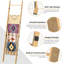 6-Tier Blanket Ladder For Living Room, Blanket Quilt Ladder Rack-1306089490