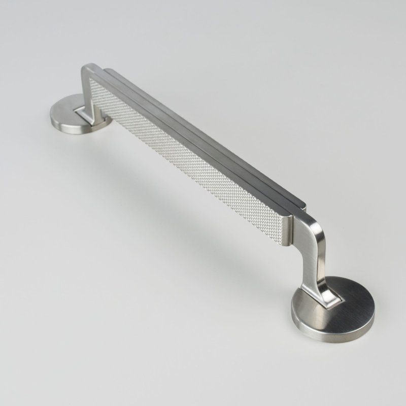Poignée arche 6 1/2" center to center Manico di Coltello, Nickel brossé