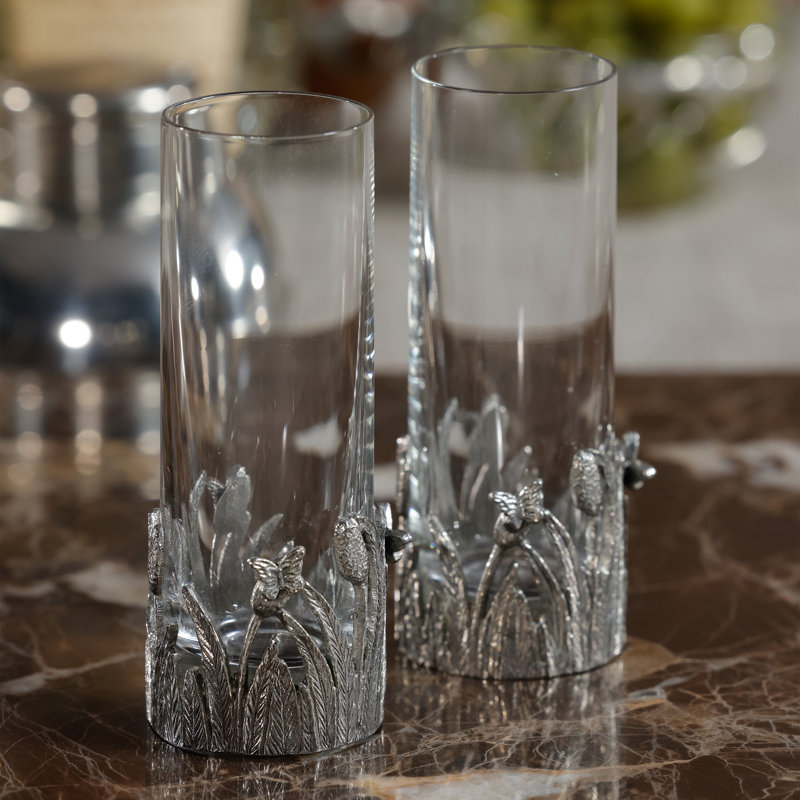 Verre à liqueur étain et verre à champ ouvert Abduljabaar