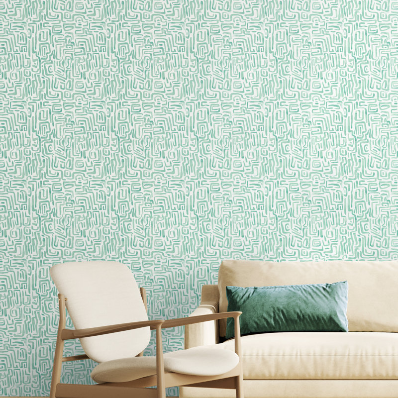 Maze Squiggle , Blue