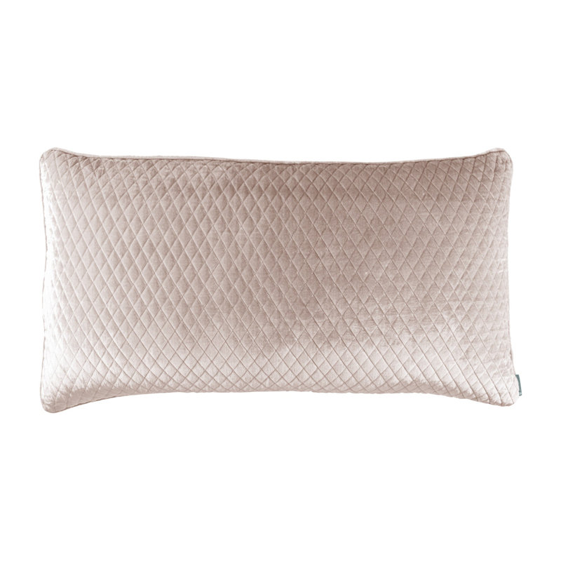 Coussin Enzo ivoire standard 20 x 26, Rosé, Très grand lit