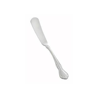 Chantelle Stainless-Steel Butter Spreading Knife, Extra Heavyweight, 6.75" (12 Pack)